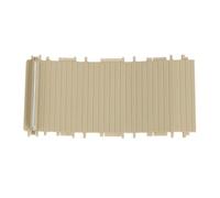 BTFWM Couvercle de console centrale voiture, for, E46 série 3 1998-2005 51167038333, plaque porte-gobelet, store enrouleur coulissant, intérieur for Housse de console centrale(Beige)