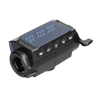 BTFWM Écran LCD de 8 Pouces for Trottinette électrique, Protection Lumineuse avec accélérateur, Frein, poignée de Pouce Couvercle de Frein d'accélérateur