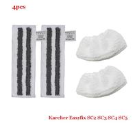 BTFWM For nettoyeur à vapeur portatif Easyfix SC2 SC3 SC4 SC5, tampon de nettoyage en microfibre, pièces de chiffon, têtes de balai, accessoires en tissu Accessoires pour nettoyeurs vapeur(Set-14)