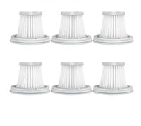 BTFWM For Xiaomi, for aspirateur pratique Mijia SSXCQ01XY, Mini filtre Hepa sans fil for maison et voiture, pièces de rechange, accessoires H13 Filtre d'aspirateur(6 filters)