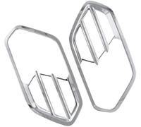 BTFWM Garniture de couvercle phare antibrouillard pour avant chromé, pour évasion, pour Kuga 2017 2019, décoration extérieure Abs, paire Insert de calandre de pare-chocs