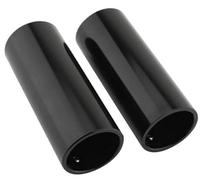 BTFWM Guêtres de Fourche Avant, Protection Anti-poussière for amortisseurs Gators, Alliage d'aluminium Noir, for Moto Harley, Nightster RH975 22-23 Housses de Fourche