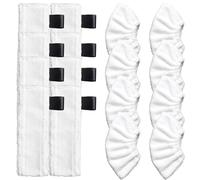 BTFWM Housse de nettoyage for balai à vapeur, accessoires de rechange for balai à vapeur EasyFix SC2 SC3 SC4 SC5, pièces de rechange Accessoires pour nettoyeurs vapeur(16pcs)