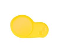BTFWM Housse en Silicone for Kugoo, Scooter électrique M4 Kaboo, écran LCD, Capuchon de Protection Transparent et étanche, Tableau de Bord Écran d'affichage pour Trottinette électrique(Yellow)