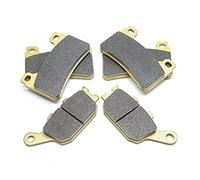 BTFWM Jeu de plaquettes frein avant et arrière for moto, for CBR600RR 2005 2006 CBR1000RR Fireblade 2004 CB1100 CB400AD SF E Package Jeu de plaquettes de frein avant et arrière pour vélo