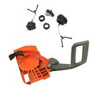 BTFWM Kit de commutateur de bouchon d'huile de poignée de frein de couvercle d'embrayage, for tronçonneuse Husqvarna, 266 268 272 61 66 Poignée de frein de tronçonneuse