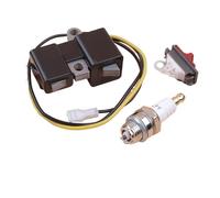 BTFWM Kit de Module magnéto bobine d'allumage, pièces rechange for tronçonneuse, for Husqvarna, 266 61 66 162 501516101 501516102 Pièce détachée pour moteur de tondeuse à gazon