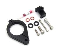 BTFWM Kit de montage support d'amortisseur stabilisation direction réglable for motos, for BMW, F800GS/ADV F800 GS Silver Amortisseur de direction pour moto(Black B)