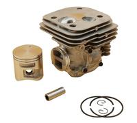 BTFWM Kit de piston de cylindre 50MM, for Husqvarna, 365 X-Torq 372 X Torq 365XT 372XT Pièces de rechange for tronçonneuse de jardin 575 77 41-02 Pièces pour machines de jardin