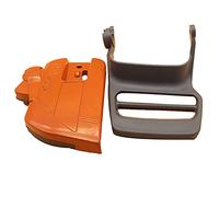 BTFWM Kit de poignée de guidage avant for couvercle latéral d'embrayage de frein, pièces de tronçonneuse, for Husqvarna, 350 340 345 353 537107801 537107801 Poignée de frein de tronçonneuse