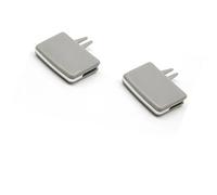 BTFWM Kit de réparation de curseur de Clip de grille d'aération arrière A/C, for Mercedes-Benz, W204 C X204 GLK W212 W207 classe E 2007 - 2011 Clip de ventilation(Rear Gray 2pcs)