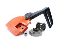 BTFWM Kit de roulement de tambour de couvercle d'embrayage de poignée de frein de chaîne 325 7T Pièces de rechange for tronçonneuse, for Husqvarna, 142 141 136 137 Poignée de frein de tronçonneuse