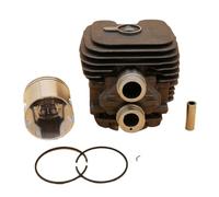 BTFWM Kit de segments de piston de cylindre de 50 mm, for STIHL, scie à coupe revêtue TS410 TS420 4238-020-1205 4238-020-1202 Pièces de rechange Pièces pour machines de jardin