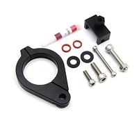 BTFWM Kit de support montage d'amortisseur stabilisation direction réglable for motos, for BMW, F800GS/ADV F800 GS F 800 ADV Amortisseur de direction pour moto(Schwarz)