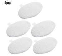 BTFWM Lot de 2/5 chiffons en microfibre Vaporetto, for nettoyeur vapeur Smart, 40 SV400 SV420 Frescovapor, tampons de rechange for nettoyage ménager Accessoires pour nettoyeurs vapeur(5pcs)