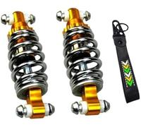 BTFWM Lot de 2 amortisseurs arrière universels 5 Pouces 125 mm for vélo électrique et Scooter Amortisseur Avant réglable