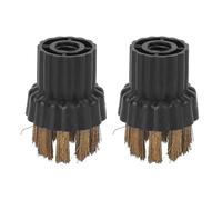 BTFWM Lot de 2 têtes de brosse en laiton for nettoyeur à vapeur, pièces de rechange for balai à vapeur, accessoires for machine de nettoyage domestique Accessoires pour nettoyeurs vapeur
