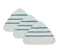 BTFWM Lot de 3 tampons de rechange for balai à vapeur, lavables en triangle, for nettoyage du sol, en microfibre, for tête de balai à vapeur Accessoires pour nettoyeurs vapeur