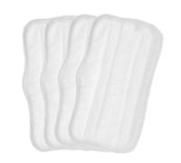 BTFWM Lot de 4 tampons de rechange for balai vapeur Shark, for S3101 S3202 S3250, tampon de nettoyage lavable for sols durs Accessoires pour nettoyeurs vapeur