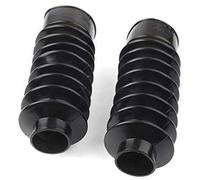 BTFWM Moto 41mm, Fourche Couvre Soufflets en Caoutchouc Avant Gators amortisseurs Bottes, for Harley, Softail FXST Dyna FXDWG Housses de Fourche