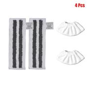 BTFWM Nettoyeur vapeur Easyfix SC2 SC3 SC4 SC5 Microfibre Nettoyeur Tampon Chiffon Chiffon Brosse Pièces de rechange Têtes Chiffon Accessoires Accessoires pour nettoyeurs vapeur(SET N)