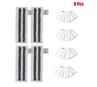 BTFWM Nettoyeur vapeur Easyfix SC2 SC3 SC4 SC5 Microfibre Nettoyeur Tampon Chiffon Chiffon Brosse Pièces de rechange Têtes Chiffon Accessoires Accessoires pour nettoyeurs vapeur(SET Q)