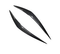 BTFWM Paire de cache-sourcils décoratifs for phares, for Série 1 F20 F21 16i 118i 120i 125i M135i M140i 2015-2019 cache-sourcils de phare avant(Carbon Fiber Look)