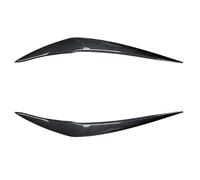 BTFWM Paire de sourcils et paupières for phares de voiture, for F20 F21 116d 118i 120i 120d M135i 2015-2019 cache-sourcils de phare avant(Carbon Look)