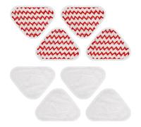 BTFWM Pièces de rechange for tampon de balai lavable compatible avec les accessoires de nettoyeur à vapeur Tampon en tissu de balai lavable Accessoires pour nettoyeurs vapeur