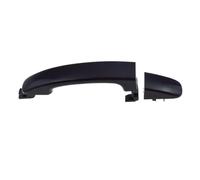 BTFWM Poignée de porte extérieure avant/arrière gauche/droite noire, for Ranger, Everest, T6, T7, BT50 2012-2020 (Ab3926224a46aa, Uc9m59415) poignée de porte de remplacement (Fr Rear Lh Or Rh)