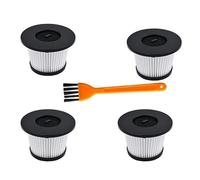 BTFWM Remplacements de filtre HEPA d'aspirateurs lavables, for aspirateur filaire MooSoo K24 K27, accessoires pièces Filtre d'aspirateur(4pcs)