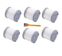 BTFWM Remplacements de filtre HEPA, for aspirateurs Cecotec Conga Rockstar 500 Ultimate Xtrem, for 700, pièces rechange for nettoyeur Filtre d'aspirateur(6pcs)