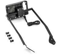 BTFWM Support de téléphone Amovible, for Niken 900, for 2019 Support Moto Plaque Navigation GPS for Portable Support de téléphone pour Guidon de Moto(Black USB Charging A)