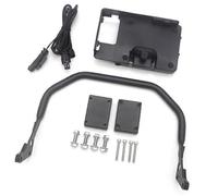 BTFWM Support de téléphone GPS for moto, for BMW, for R1200GS, for R1250GS LC 2013-2020 portable chargement sans fil for navigation Support de téléphone pour guidon de moto(BLACK Wireless Lossles Set)