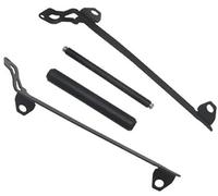 BTFWM Support de téléphone Moto, for Multistrada V4 S V4s 2021 Navigation GPS for Portable Chargement USB et sans Fil Support de téléphone pour Guidon de Moto(Black 12mm and 22mm)