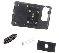 BTFWM Support de téléphone Moto, for Tracer 9 GT, for 900 2021- Support Navigation Chargement sans Fil USB for GPS Support de téléphone pour Guidon de Moto(Black Wireless 12mm Clip)