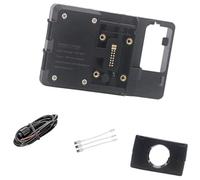 BTFWM Support de téléphone Moto, for Tracer 9 GT, for 900 2021- Support Navigation Chargement sans Fil USB for GPS Support de téléphone pour Guidon de Moto(Black Wireless 22mm Clip)