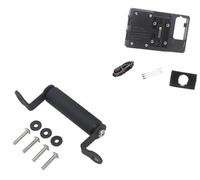 BTFWM Support de téléphone moto, for TRACER700, for Tracer 700 2020 2021 support navigation chargement sans fil USB GPS for portable Support de téléphone pour guidon de moto(BLACK Wireless 22mm Stand)