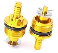 BTFWM Vis de réglage d'amortisseur de Fourche Avant 33 mm, Capuchon de Protection CNC doré for Moto CMX250 Housses de Fourche