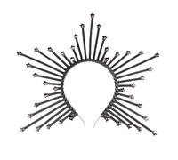 Btgghytr Bandeau pour femme pour mariage, église, bandeau de style baroque, décoration de fête, accessoire pour cheveux mignon