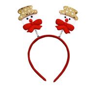 Btgghytr Bandeau pour femmes et filles - Accessoires de Noël - Bandeau à paillettes - Bandeau d'élan - Décorations de maison - Joli bandeau pour cheveux