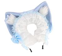 Btgghytr Bandeau pour femmes et filles, bandeau d'oreille d'animal en fourrure avec nœuds d'anime, accessoire pour cosplay