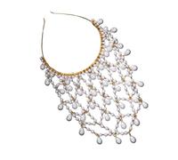 Btgghytr Bandeau pour femmes et filles - Beau bandeau doré - Bandeau de mariée luxueux - Accessoire tendance - Joli bandeau pour cheveux