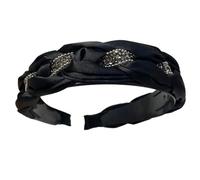 Btgghytr Bandeau pour femmes et filles - Serre-tête de Noël tressé - Accessoire pour cheveux - Pour karaoké - Pour fête de Noël