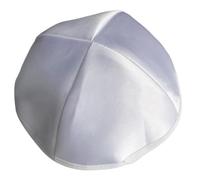 Btgghytr Casquettes juives pour homme Synagogue événement et festivités Israël Yarmulke Chapeau confortable respirant rond Kippa chapeau, blanc, Taille unique