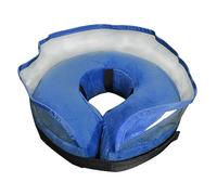 Btgghytr Collier élisabéthain confortable gonflable après pour chiens et chats, facile à manger et à boire, doux