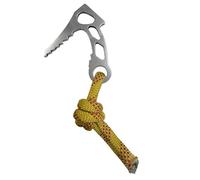 Btgghytr Crochet d'ancrage professionnel en acier inoxydable pour escalade et alpinisme Aventure Escalade Crochet de sécurité