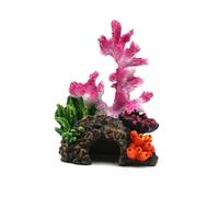 Btgghytr Décoration 3D de paysage de récif de coraux pour aquariums, habitations sous-marines, cachettes de poissons et de crevettes pour abris de poissons