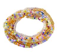 Btgghytr Fait à la main multicouche vocation plage perles styles étanche bijoux accessoire pour femmes tenues bracelets couches femmes, taille unique, Comme décrit