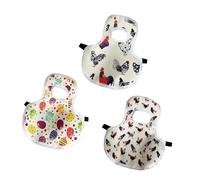 Btgghytr Lot de 3 protecteurs de vêtements de volaille résistants à l'eau pour minimiser les blessures au picage sans séparation des poules imperméables